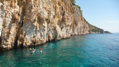 kayak de mer en Croatie, Hvar