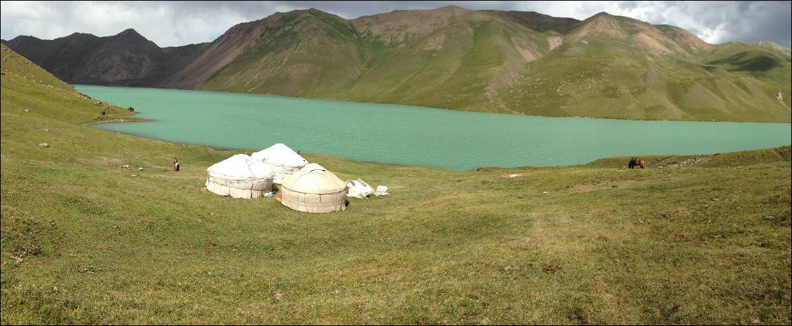 Couverture de Cyclo-rando en famille, en terre Kirghize - été 2015