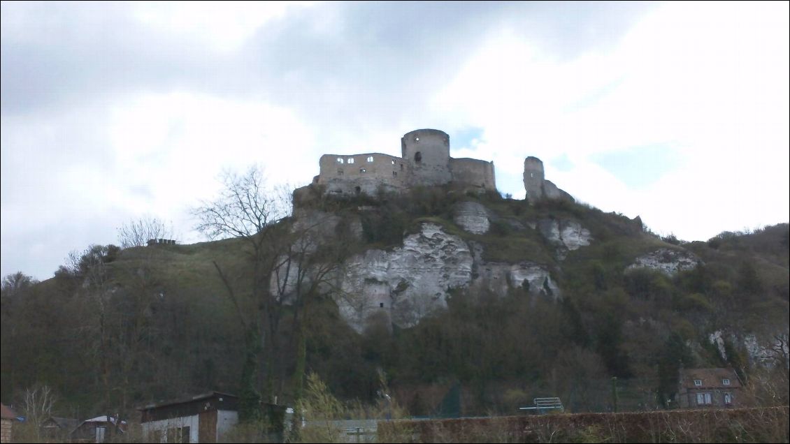 La forteresse construite par Richard Coeur de Lion