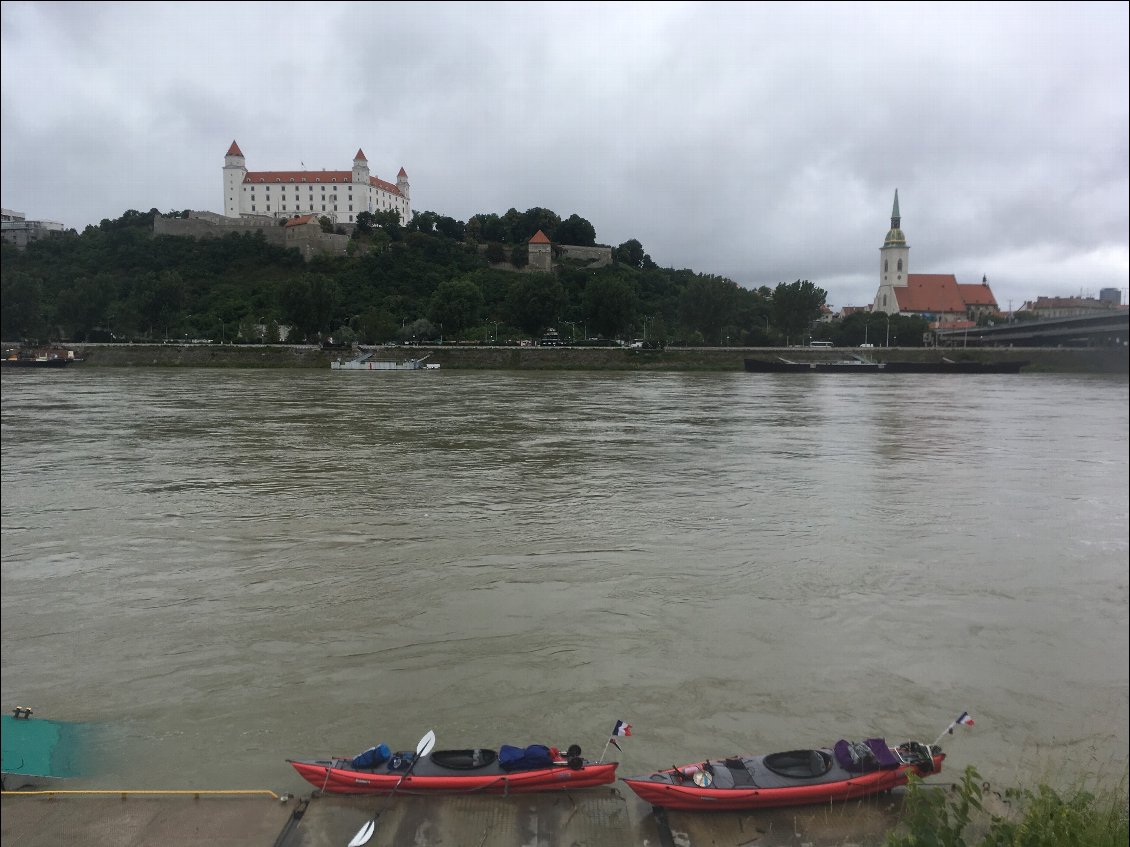 Arrivée à Bratislava