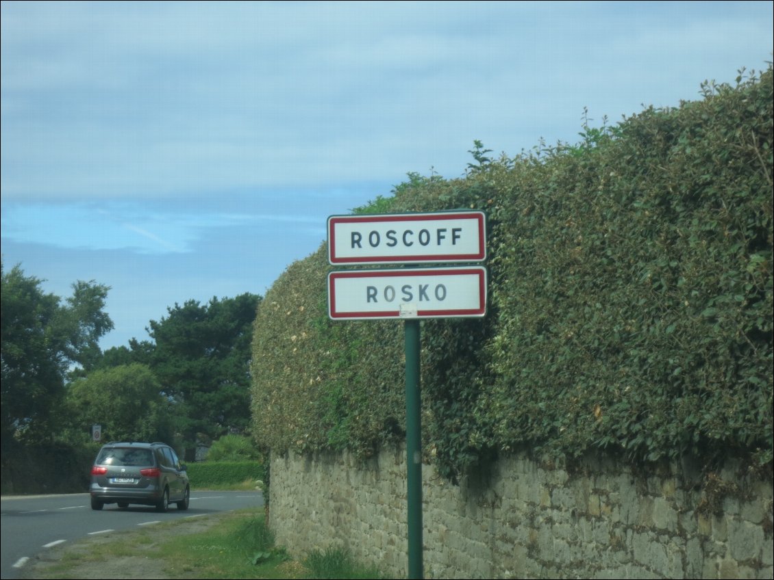 Arrivé à Roscoff!
