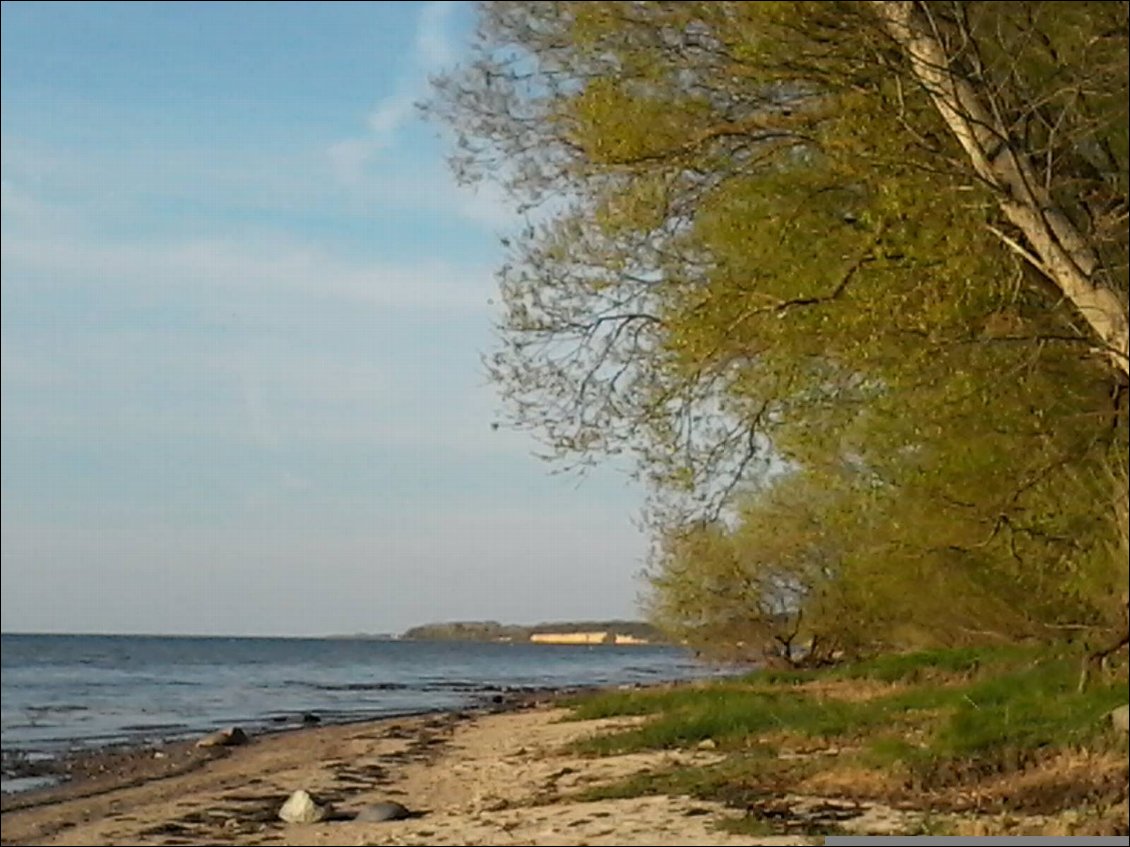 La mer Baltique ou Ostsee.