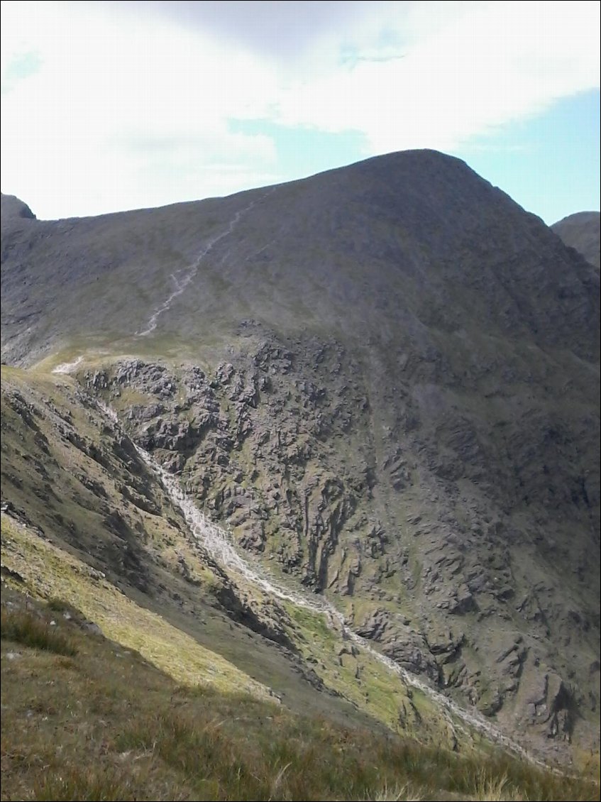La fameuse Devil's ladder et ensuite le chemin qui monte au sommet de l'Irlande.