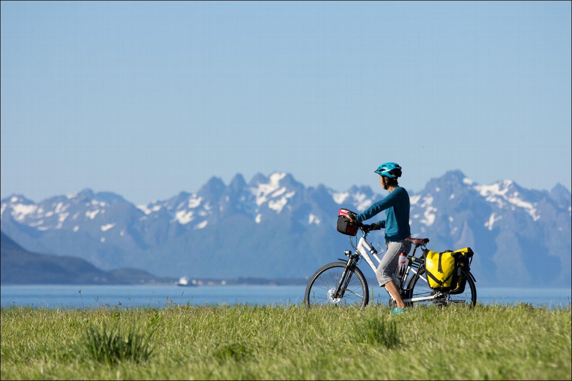 A vélo de Tromsø au Lofoten
Photo : Manu d'Adhémar