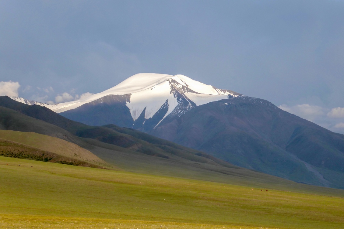 Paysage propice à la méditation. Voyage en Mongolie. Photo Manon
