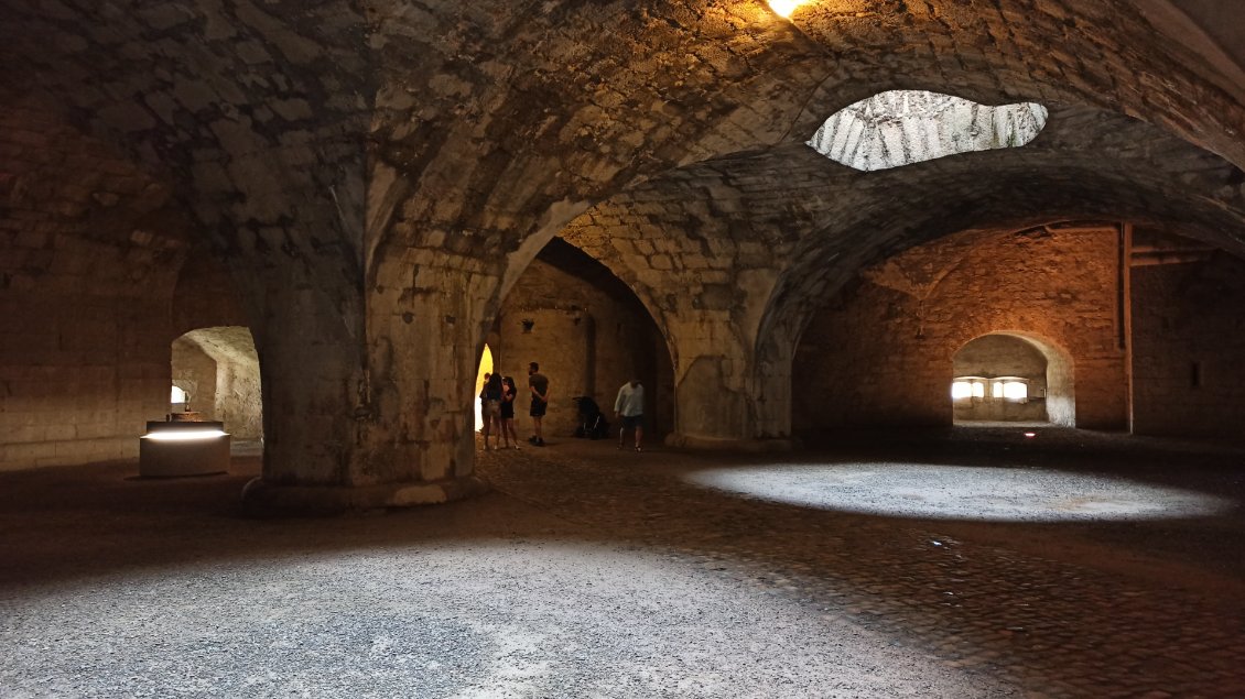 J2. L'intérieur du Munot (fortification à Schaffhouse).
